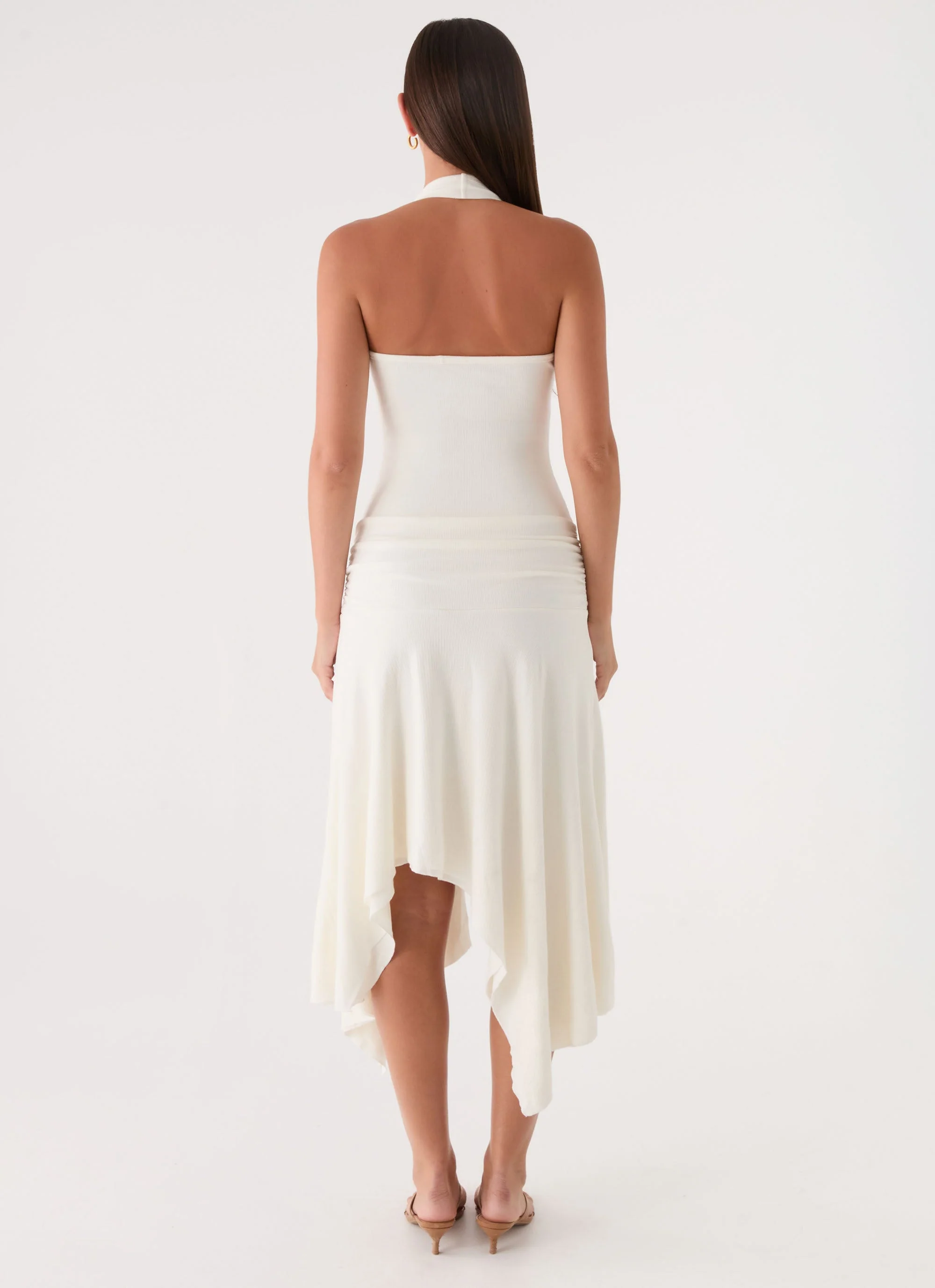 Alise Midi Dress - White
