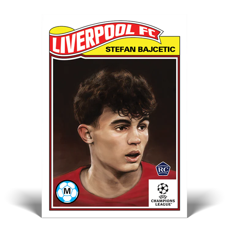 Topps UK - UCC Living Set Card #538 - Stefan Bajčetić
