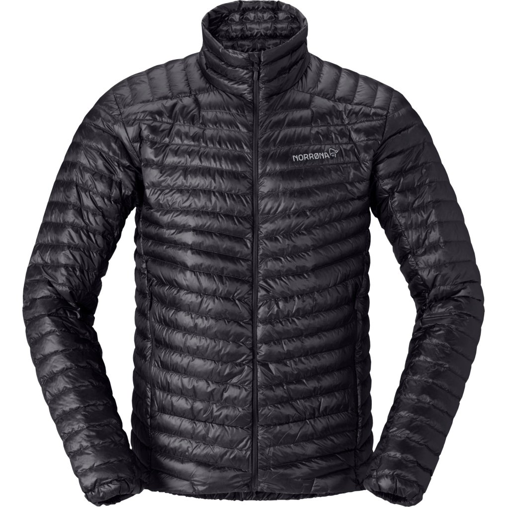 Norrona trollveggen down800 Super Light Jacket Men - Caviar Black