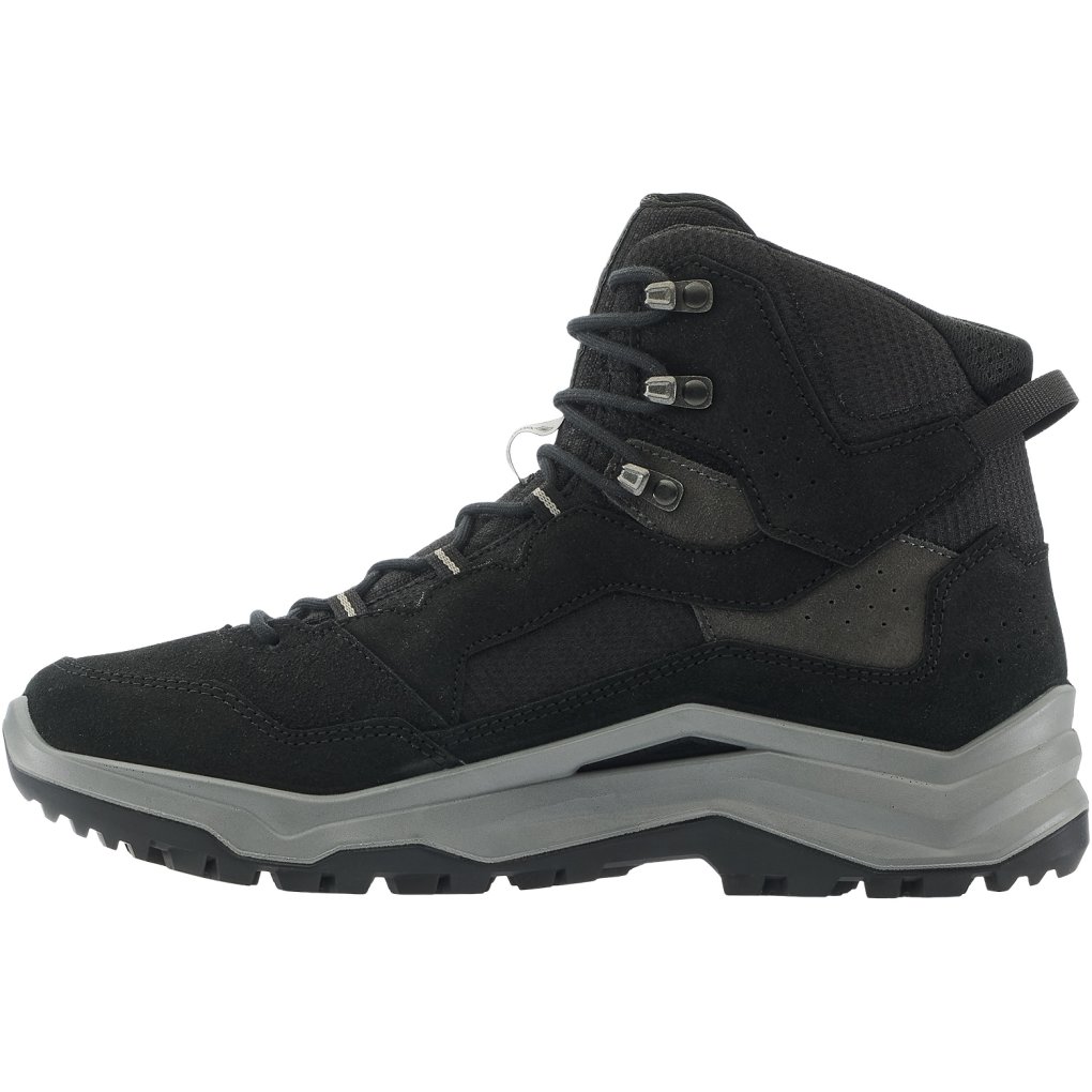 LOWA Ventierra GTX Mid Hiking Shoes Men - black/grey