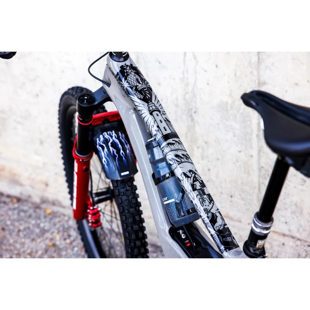 DYEDBRO MTB Frame Protection Kit - Surfs Up - black