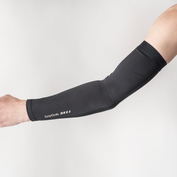 GripGrab AquaRepel 2 Water-Resistant Arm Warmers - Black
