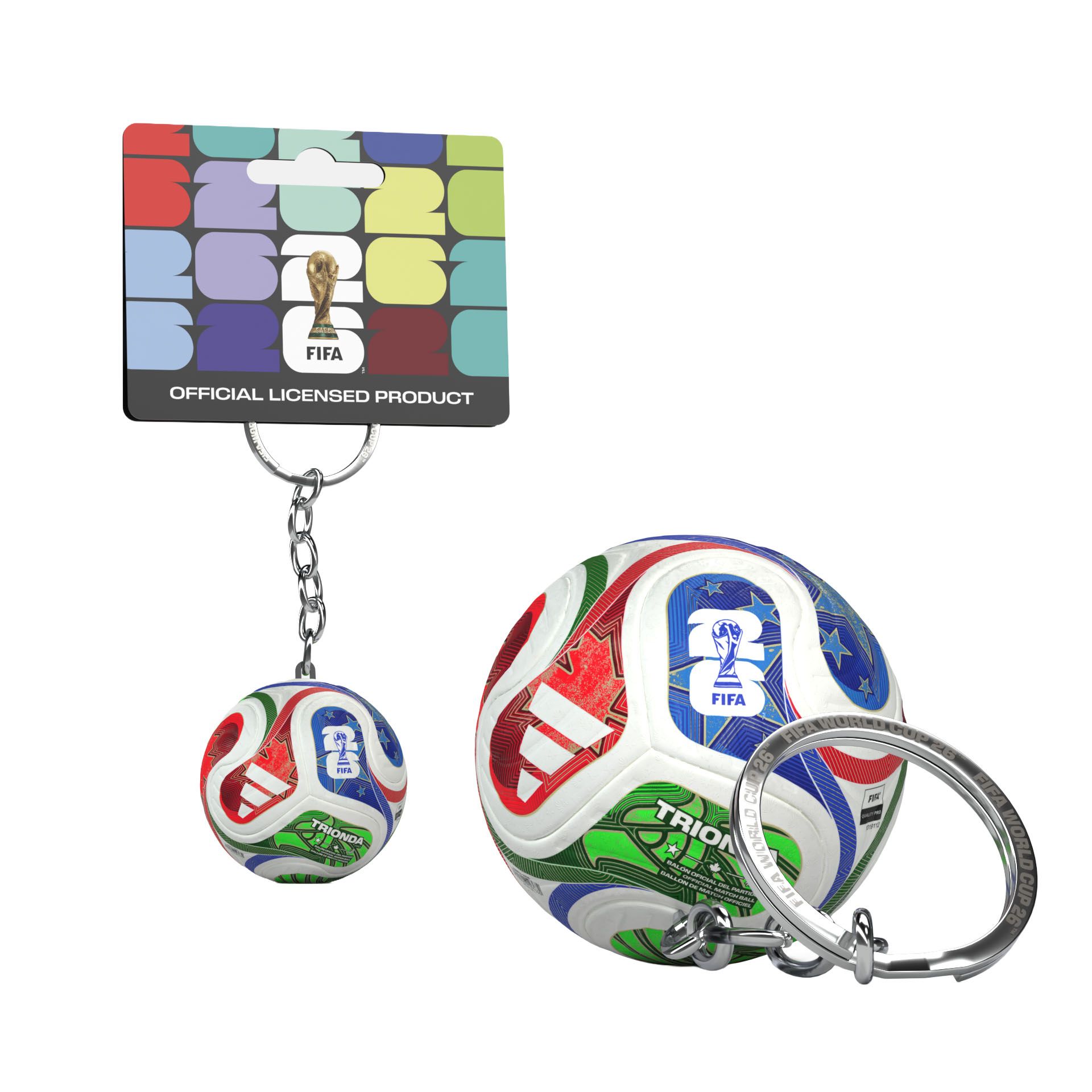 Fadidas x FIFA World Cup 2026 Official Match Ball Keychain