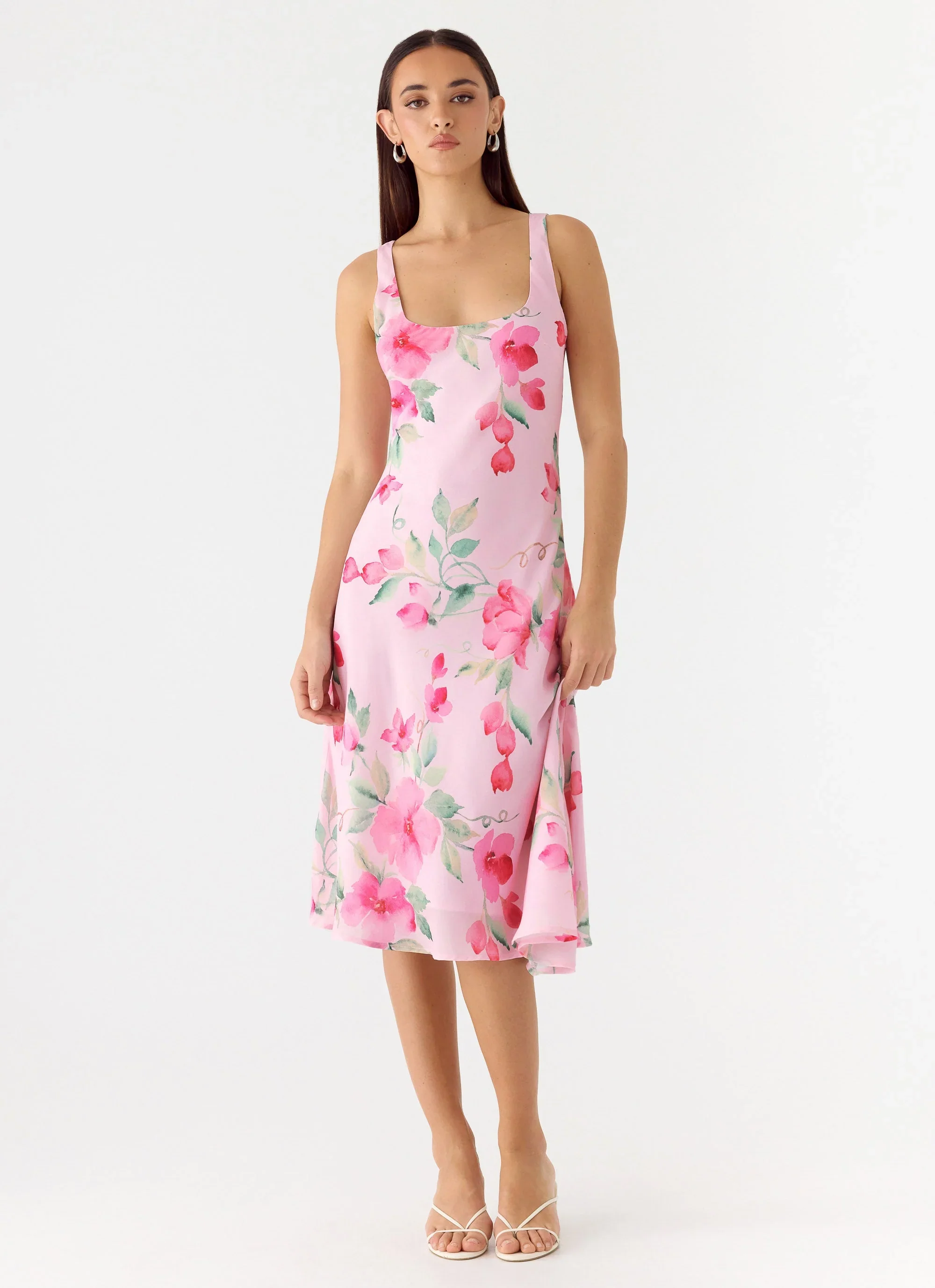 Fedde Midi Dress - Petal Soleil