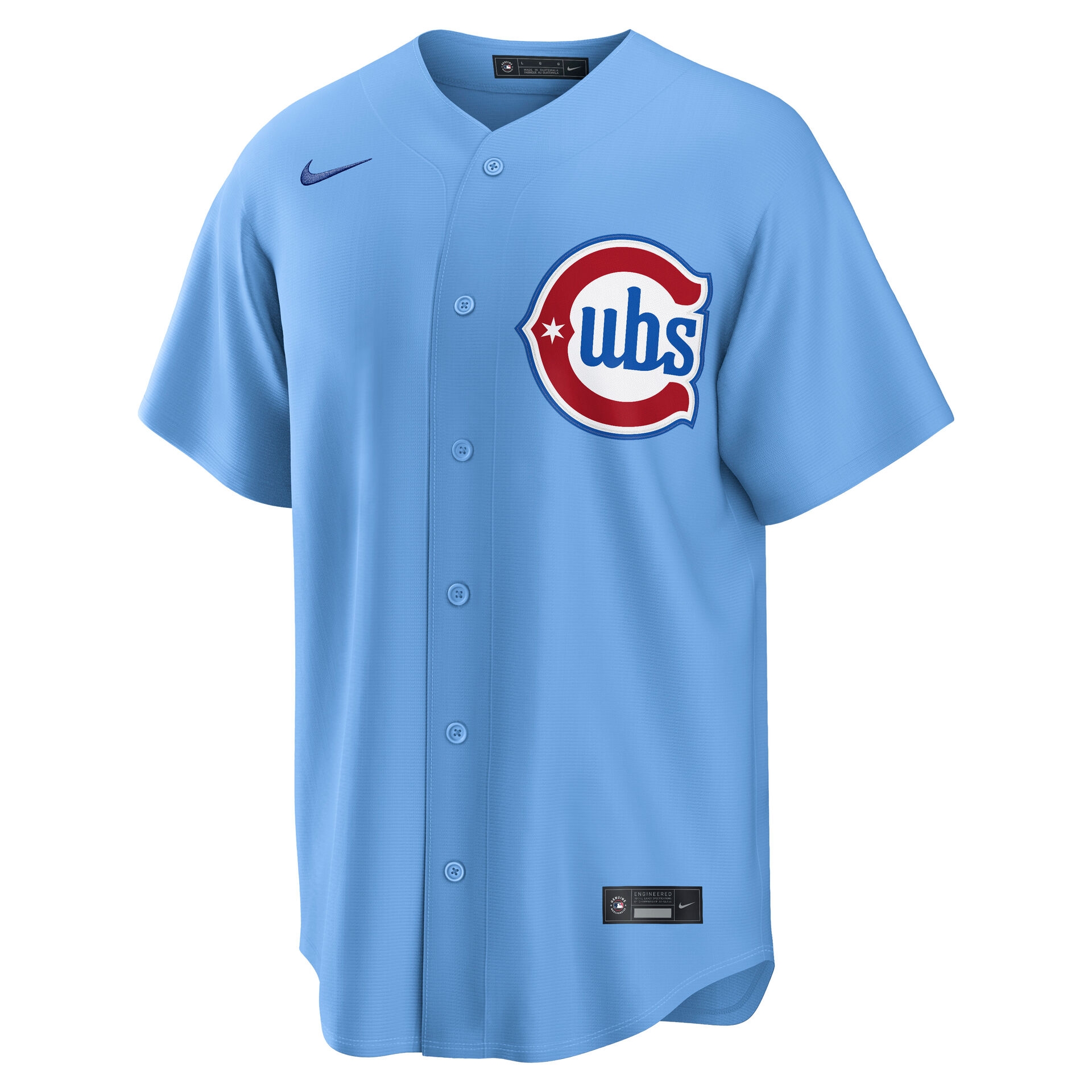Chicago Cubs Replica Alternate 2 MLB Jersey Blue