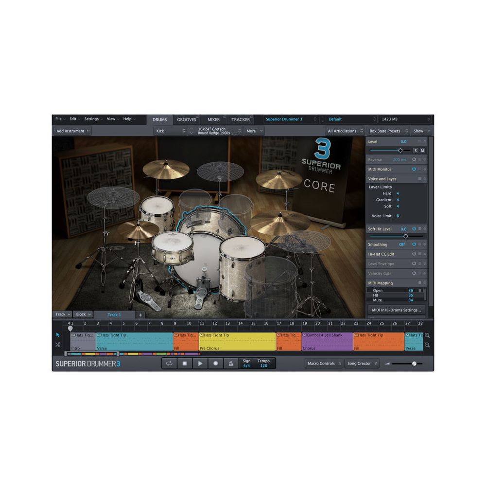 Toontrack Superior Drummer 3 Orch. Edit. – Thomann Ireland