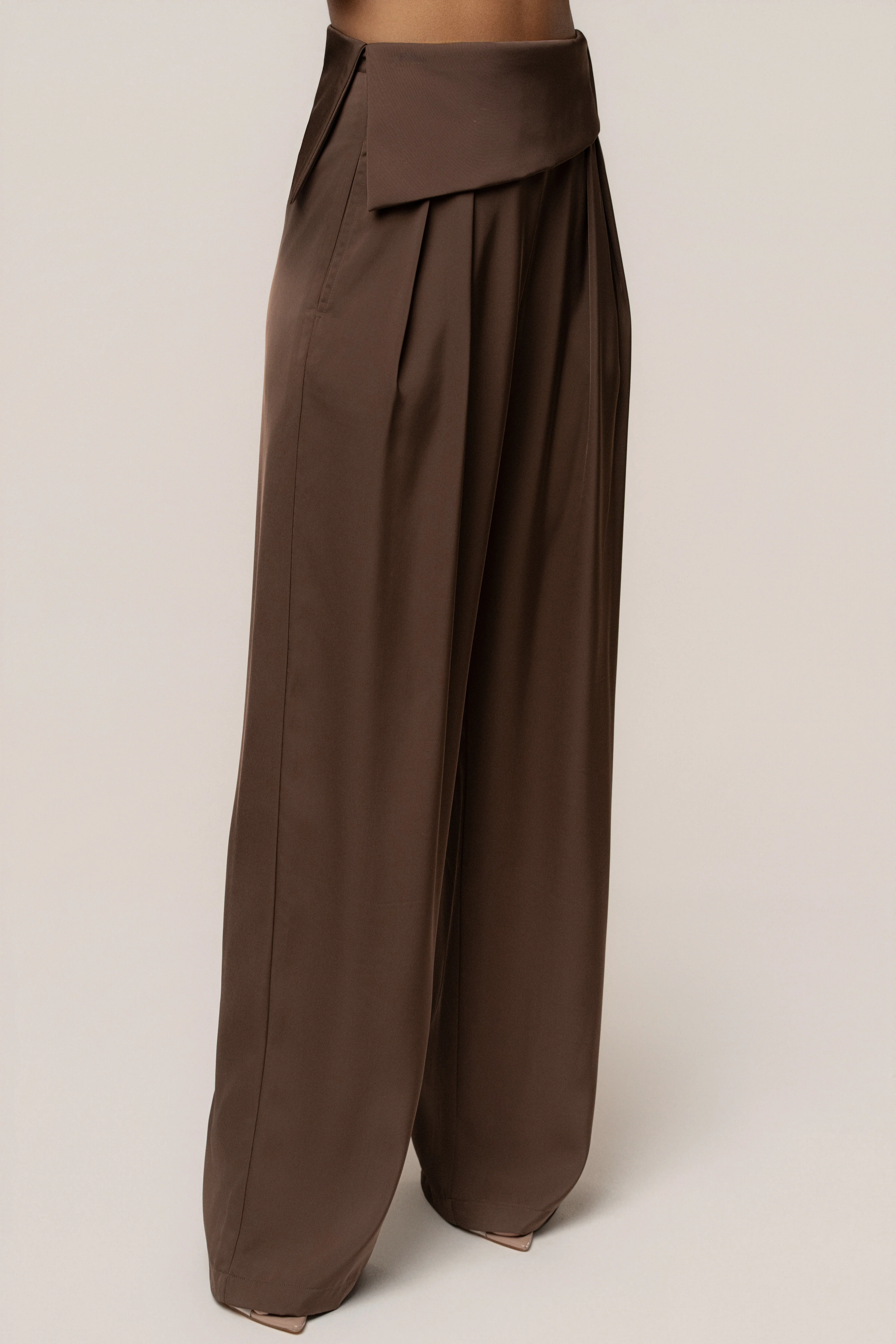 Chocolate Executive Trousers