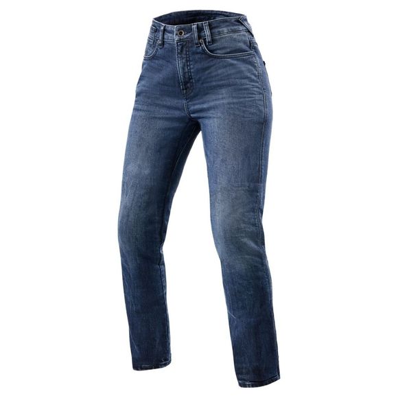 Jean Moto Rev it Victoria 2 ladies SF - Standard - Skinny - BlueRef: Ri1326-C119