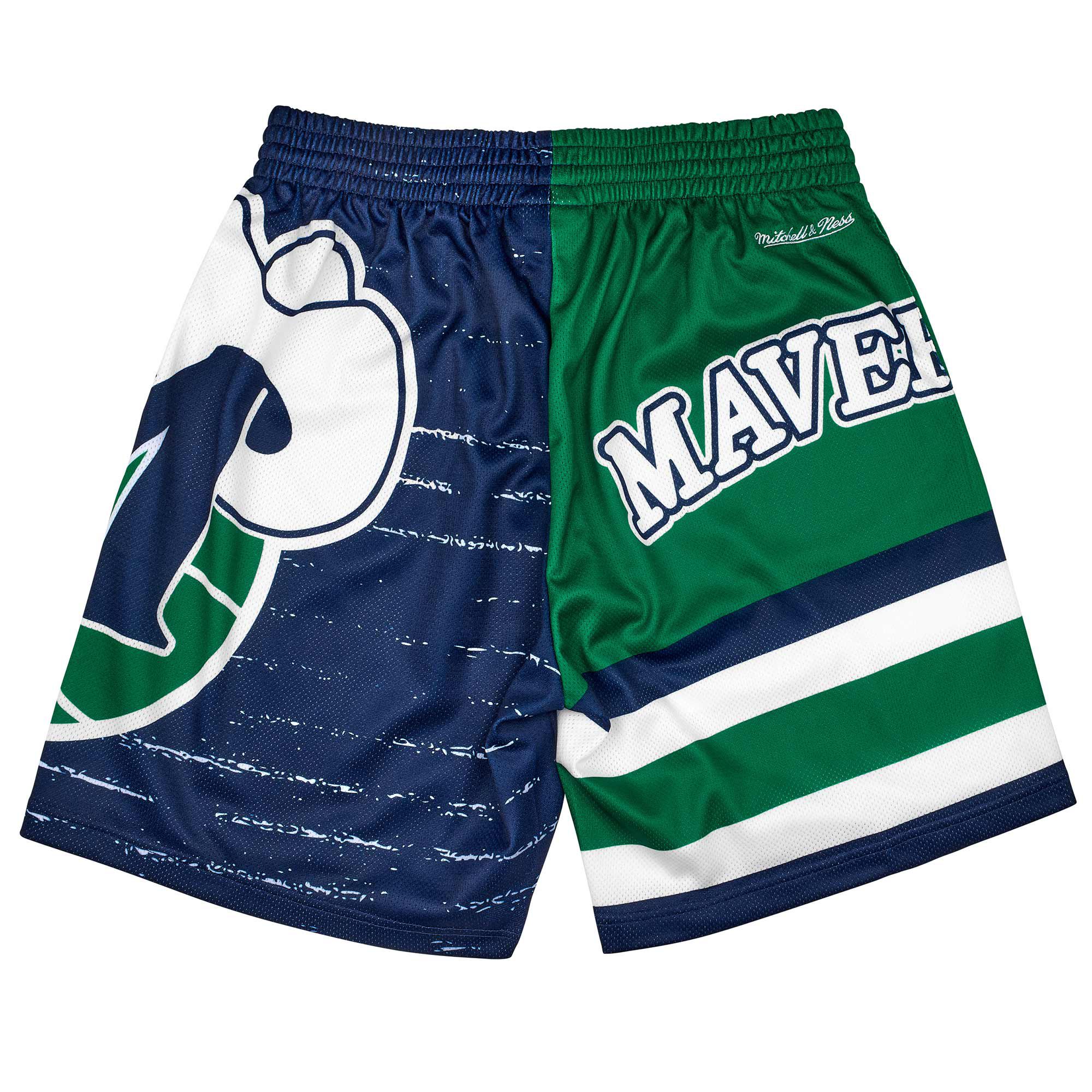 Dallas Mavericks Mitchell & Ness Jumbotron 3.0 NBA Shorts