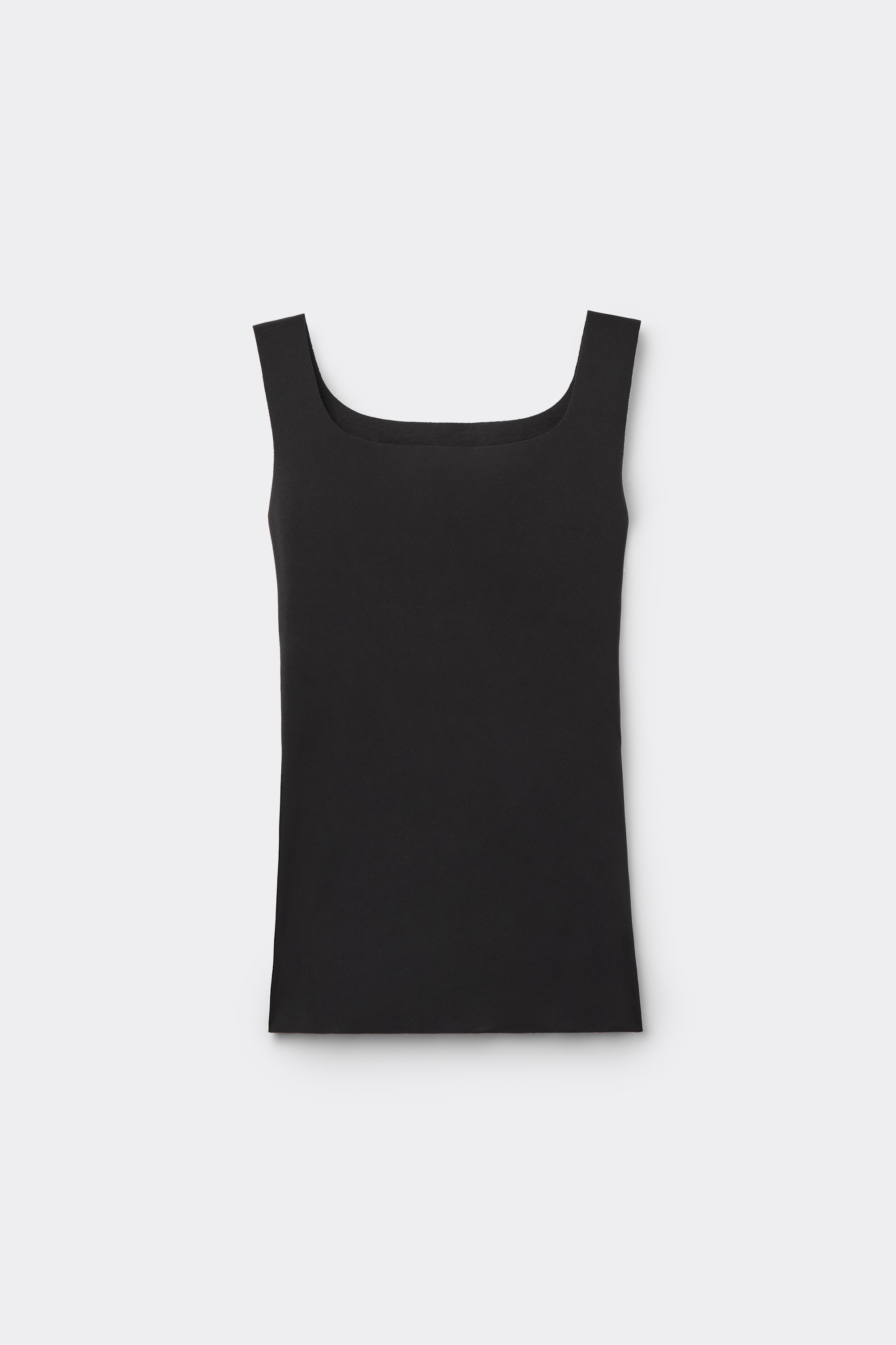 Invisible Therm Vest Top with Wide Shoulder Straps