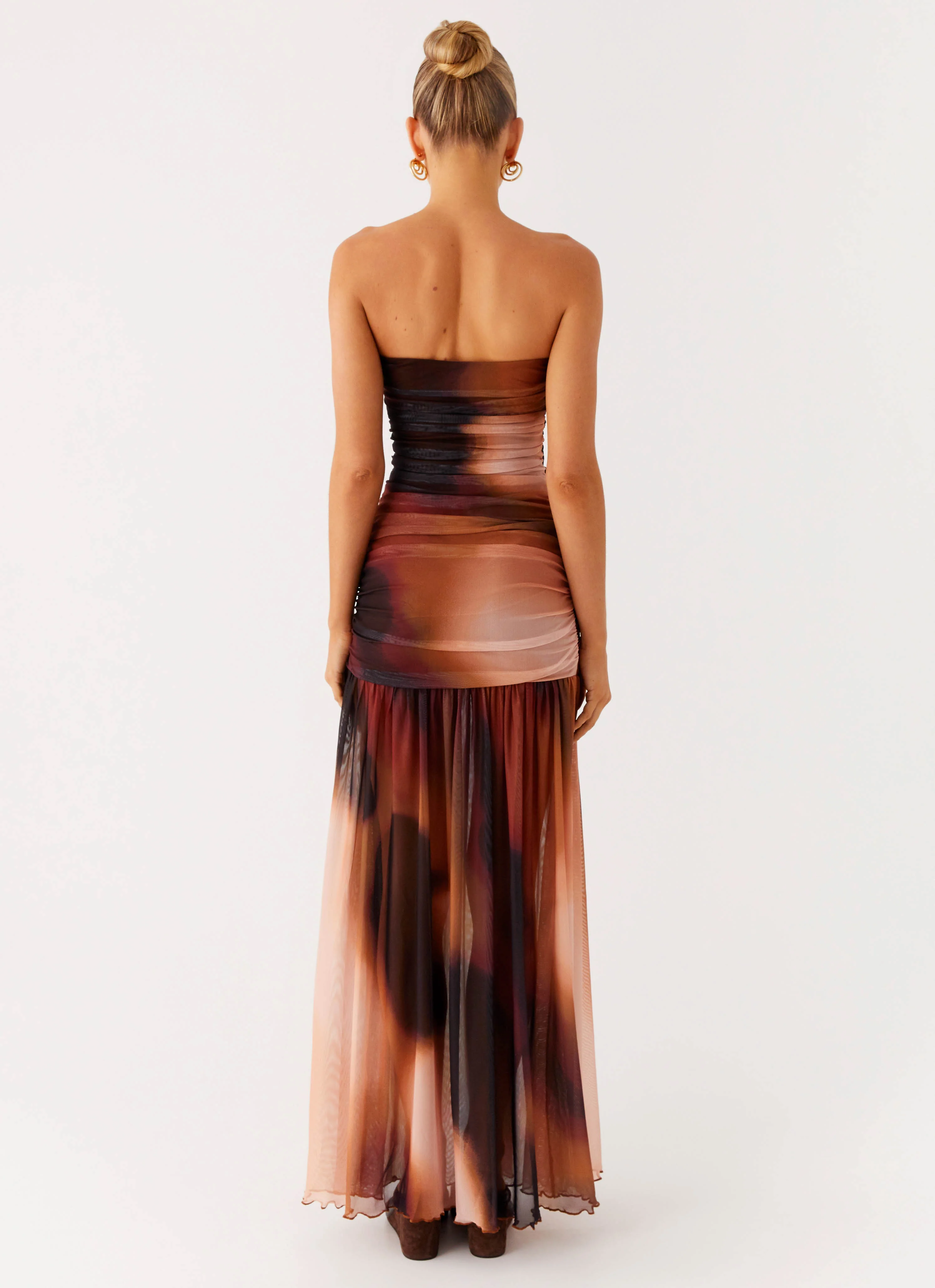 Savaya Maxi Dress - Black Gradient