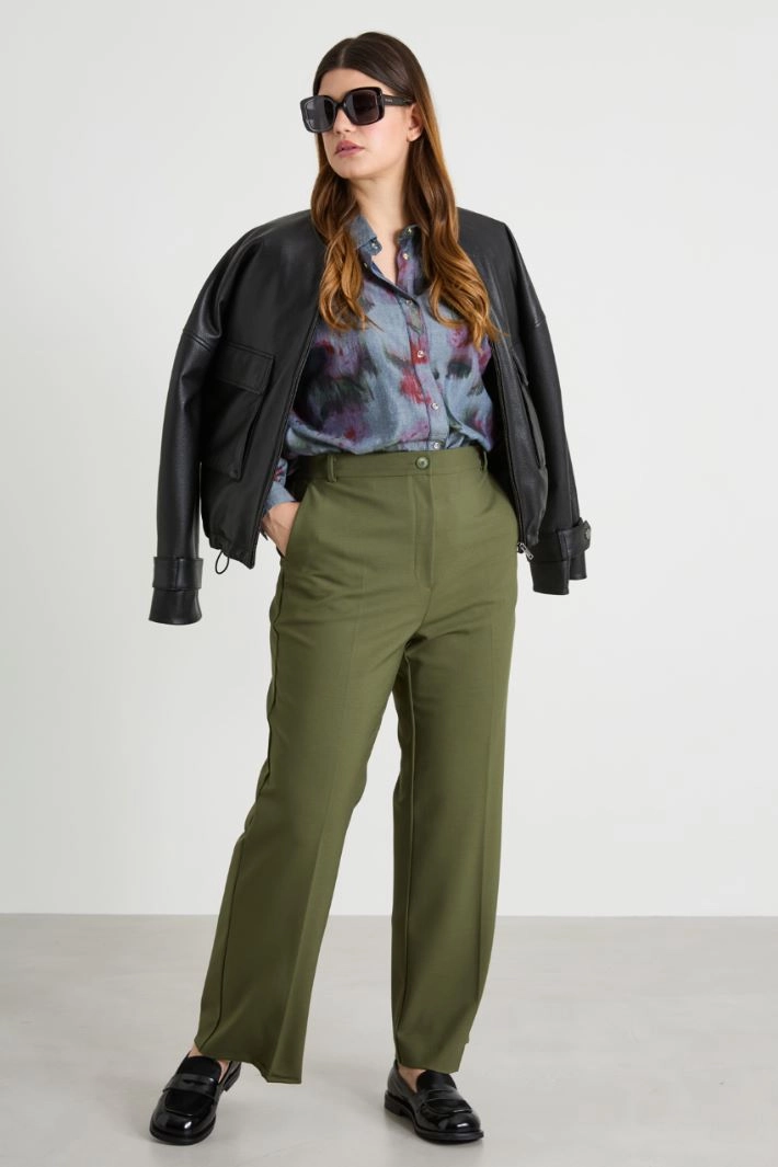 Chambray shirt - BLUE