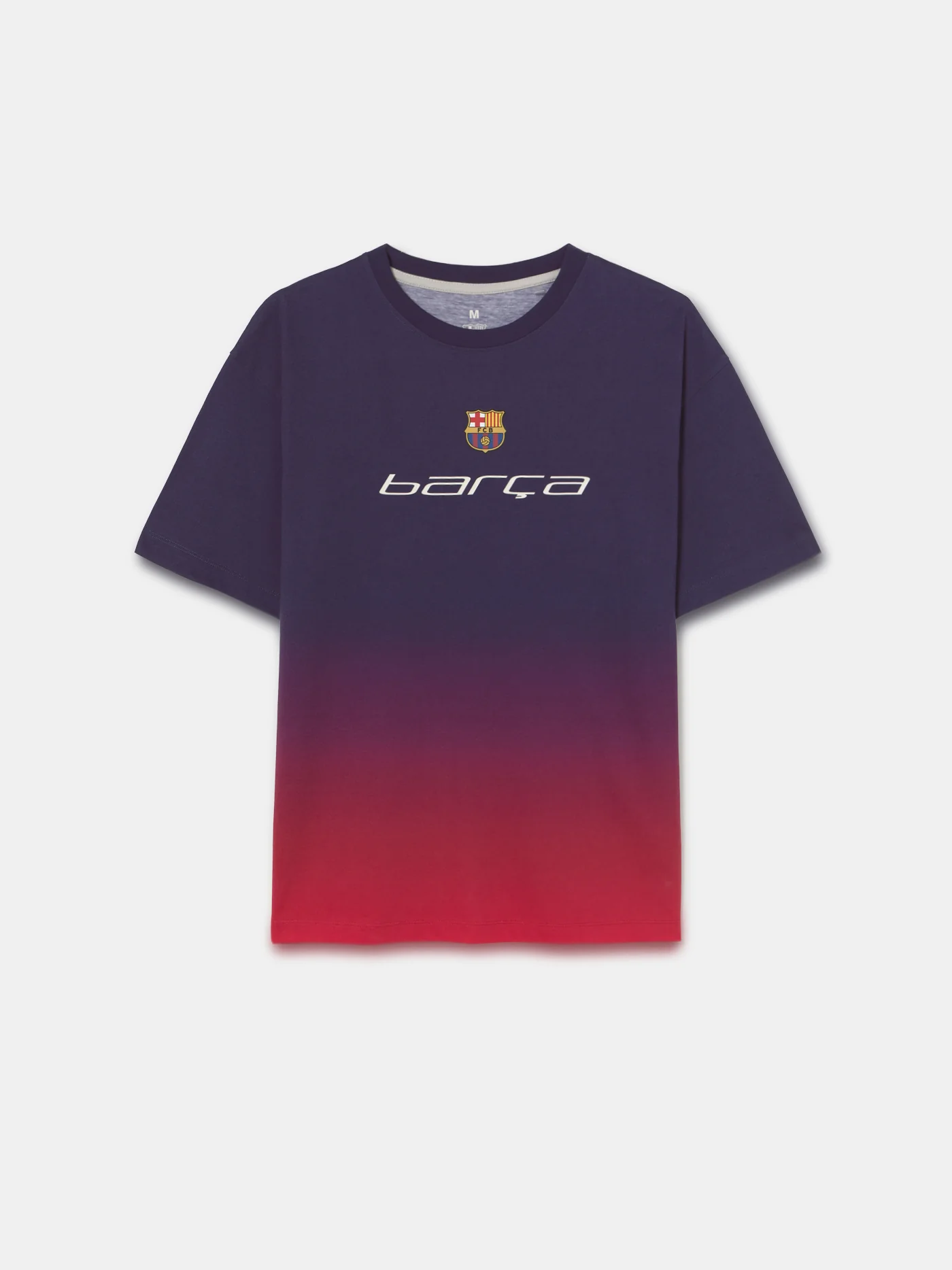 T-shirt gradient Festival Barça - Oversize