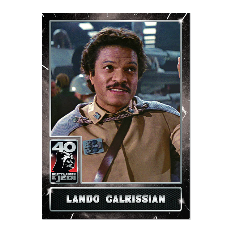2023 Topps Star Wars: Return of the Jedi™ 40th Anniversary Card #17 - Lando Calrissian - Topps UK