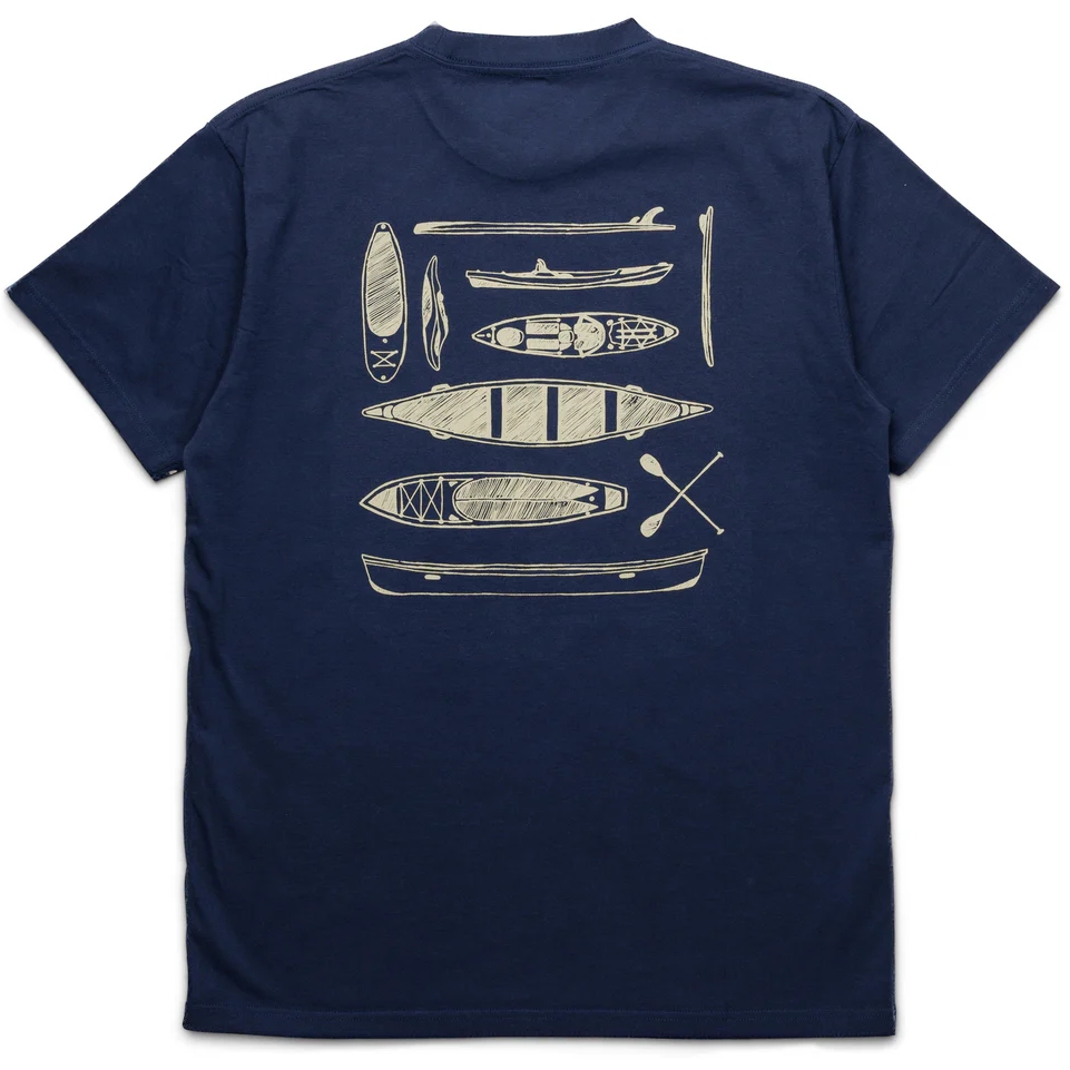 KAVU Paddle Out T-Shirt Men - Nautical Navy