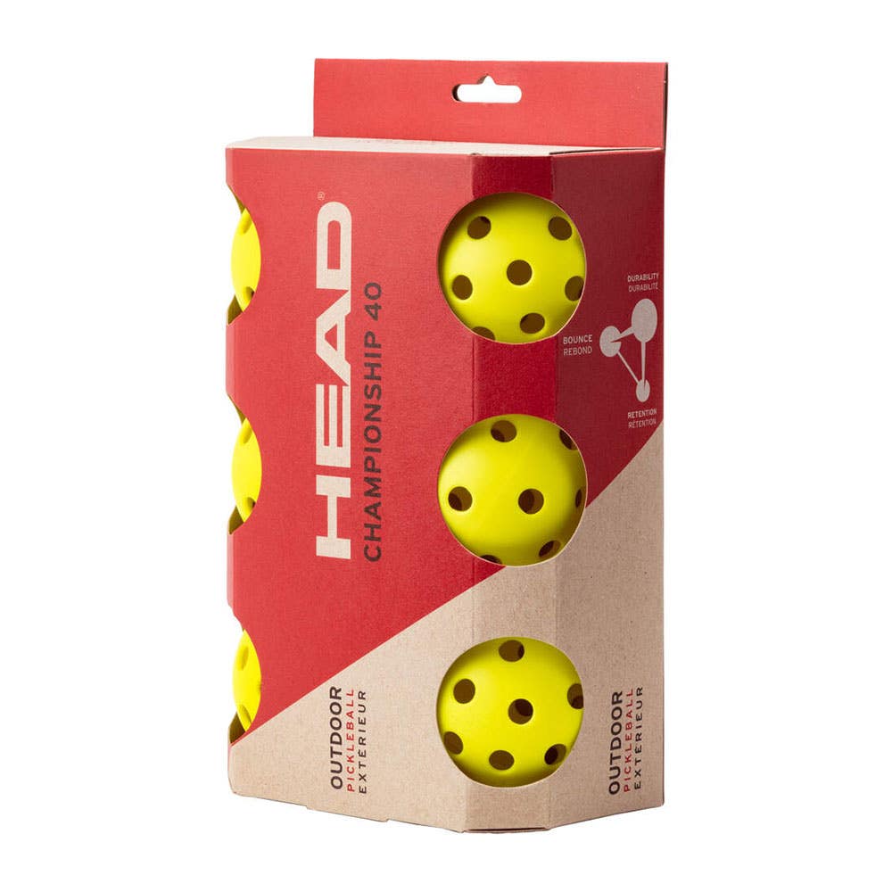 PENN 40 OUTDOOR PICKLEBALL 6-BALL CAN 557021