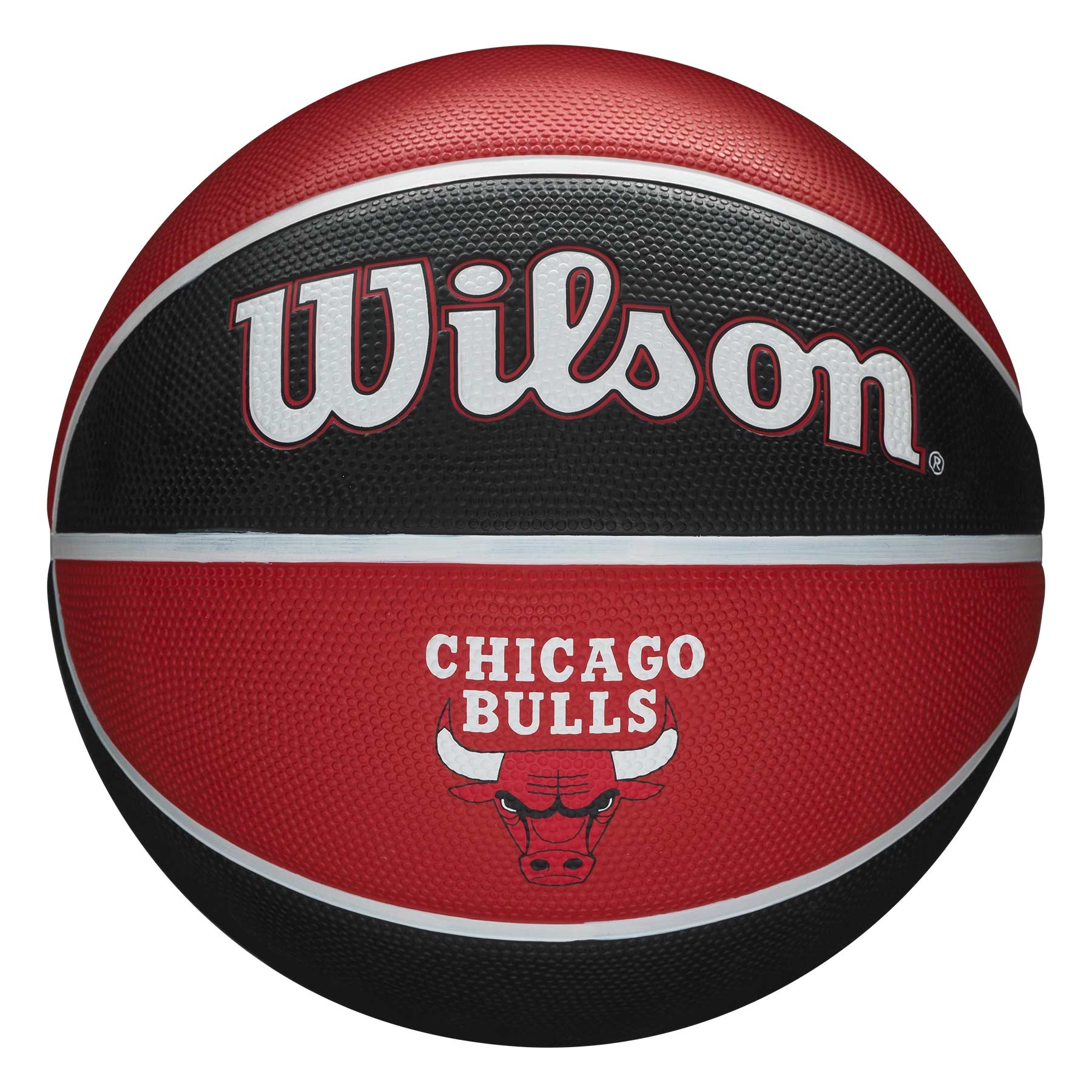 Chicago Bulls Team Tribute Wilson NBA Basketball (Size 7)