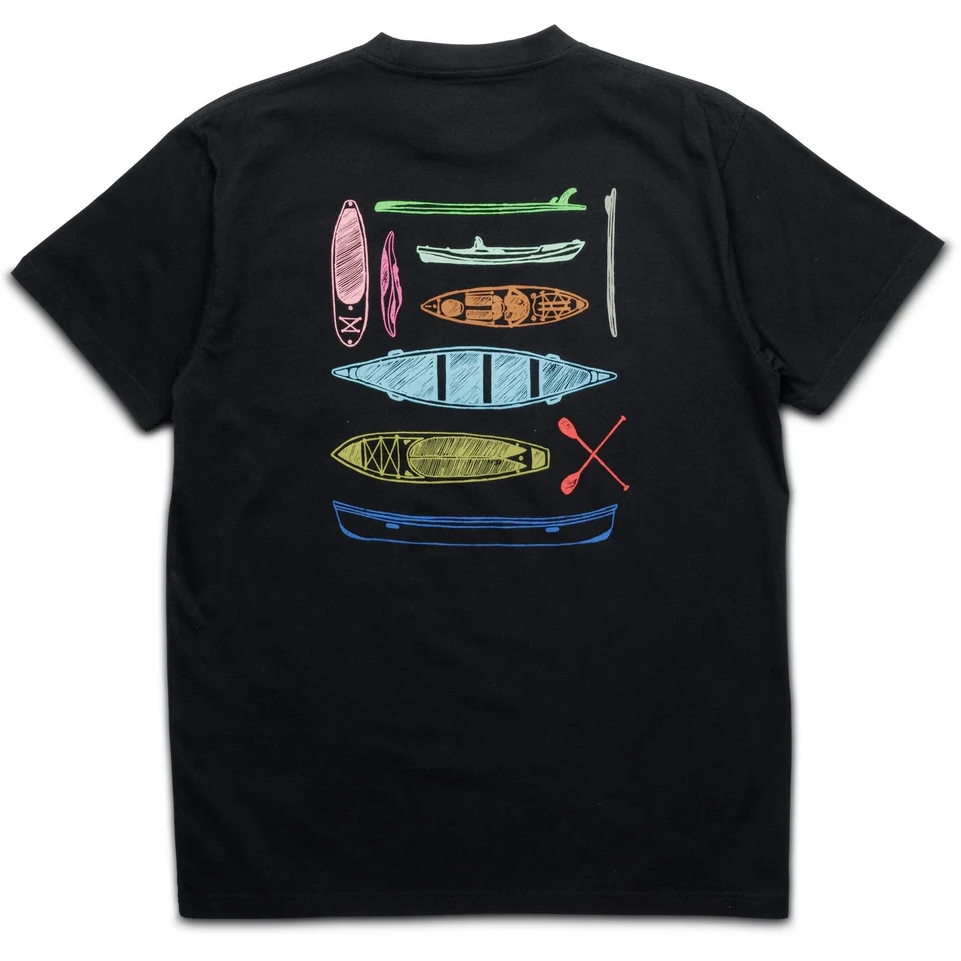 KAVU Paddle Out T-Shirt Men - Black