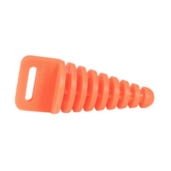 Bouchon d'échappement Motoblouz DIAMETRE 14-37 MM Universel - OrangeRef : KOR0149