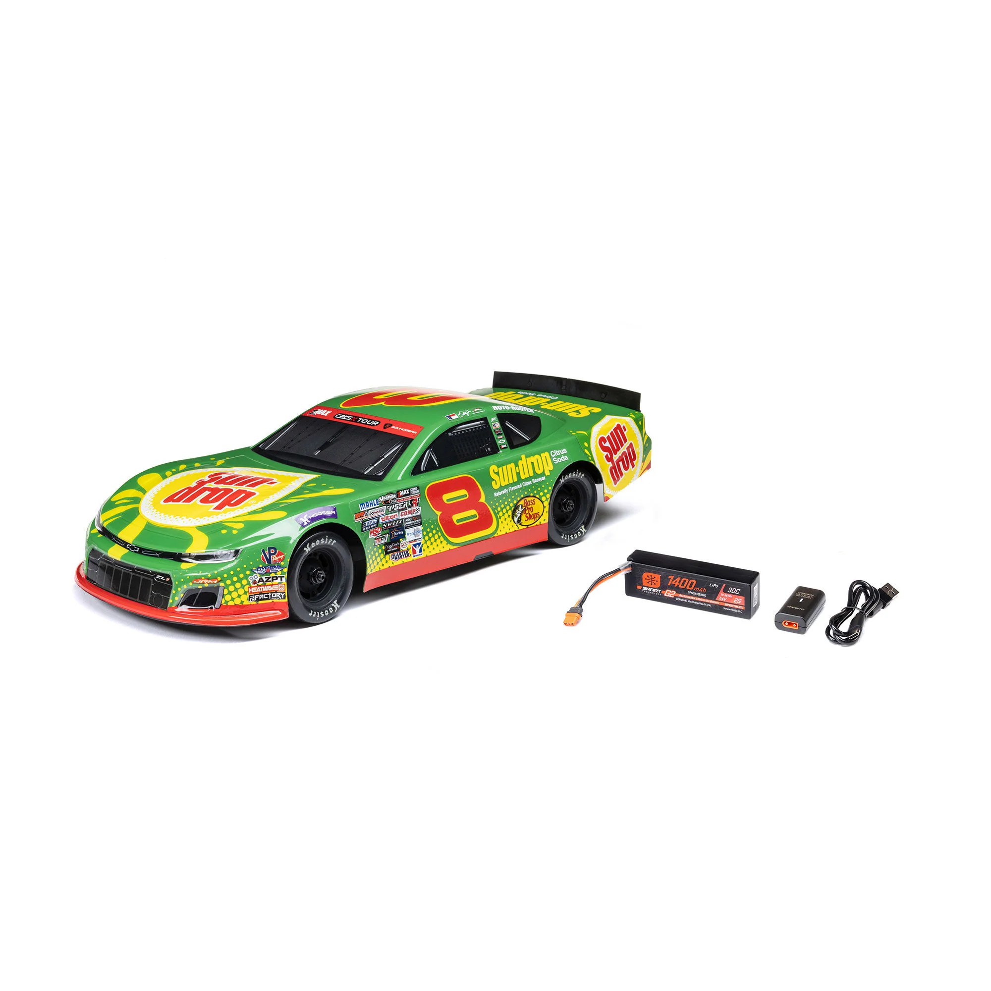 1/12 Asphalt Late Model RC Race Car Dale Earnhardt Jr. No. 8 2025 Losi Arrma LOS-3104T