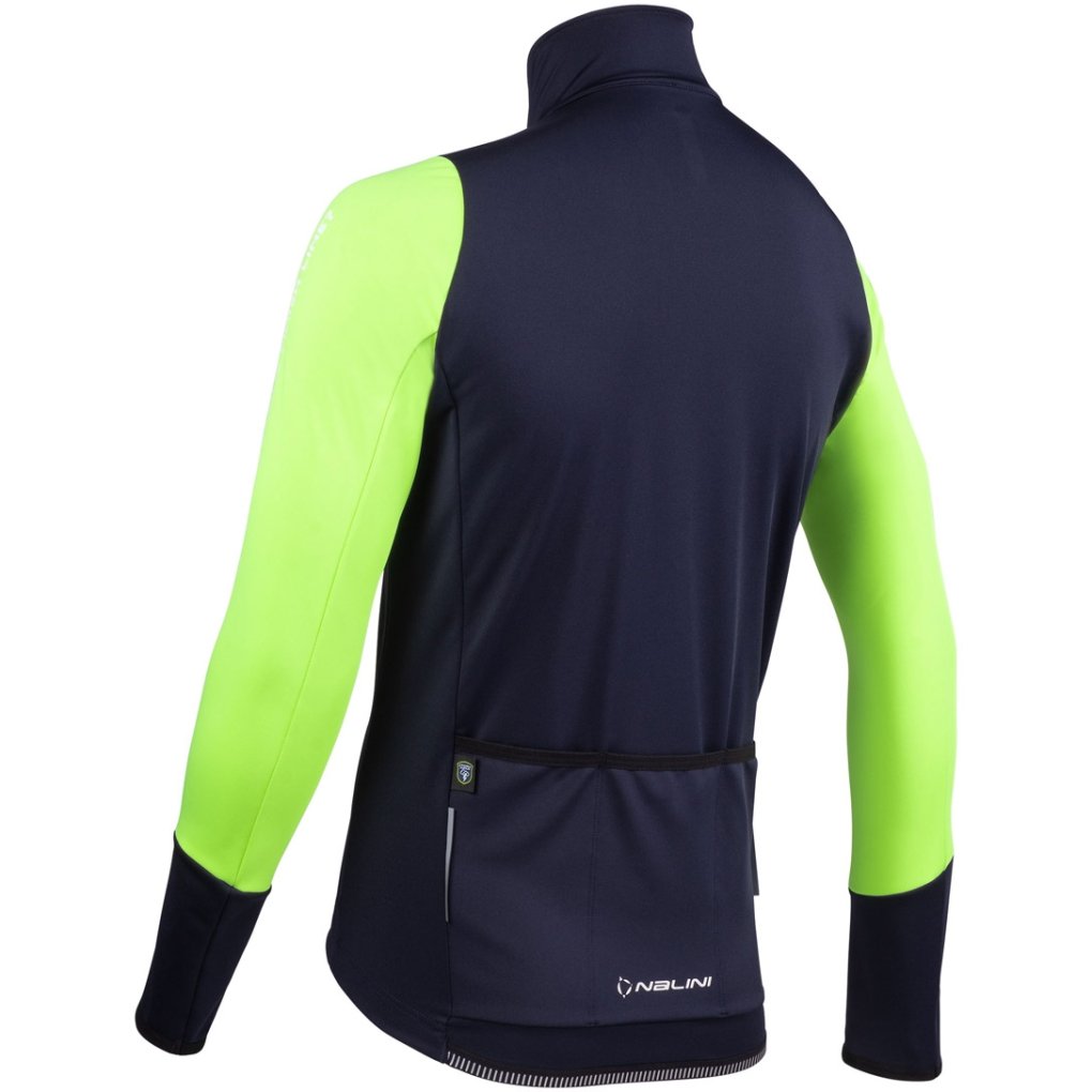 Nalini Ergo Light Jacket Men - deep blue/yellow fluo 4050