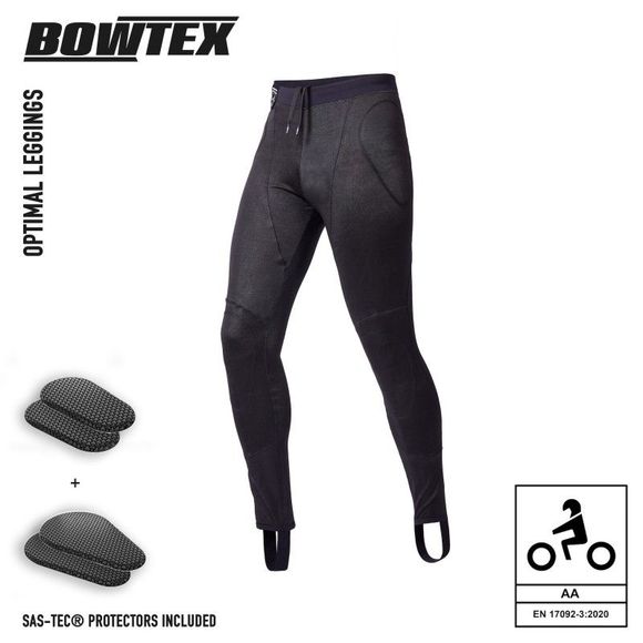 Bowtex OPTIMAL Men Protective Base Layer Pants - CE AA - BlackRef: Bow0043