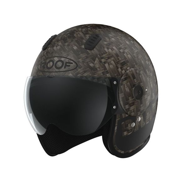 Casque jet ROOF RO15 BAMBOO BLACK - NoirRef : RO0334