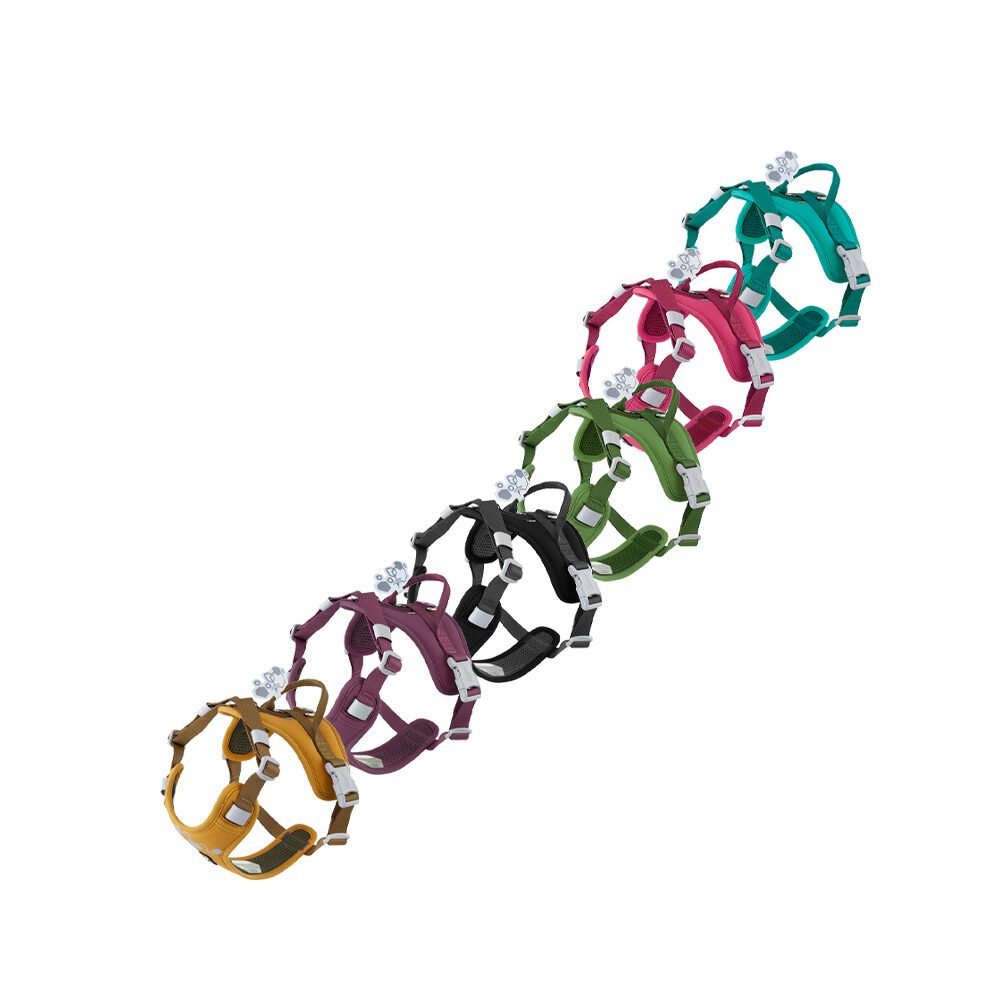 Hurtta Weekend Warrior Eco Harness 2 - Parsley - 40-50 cm