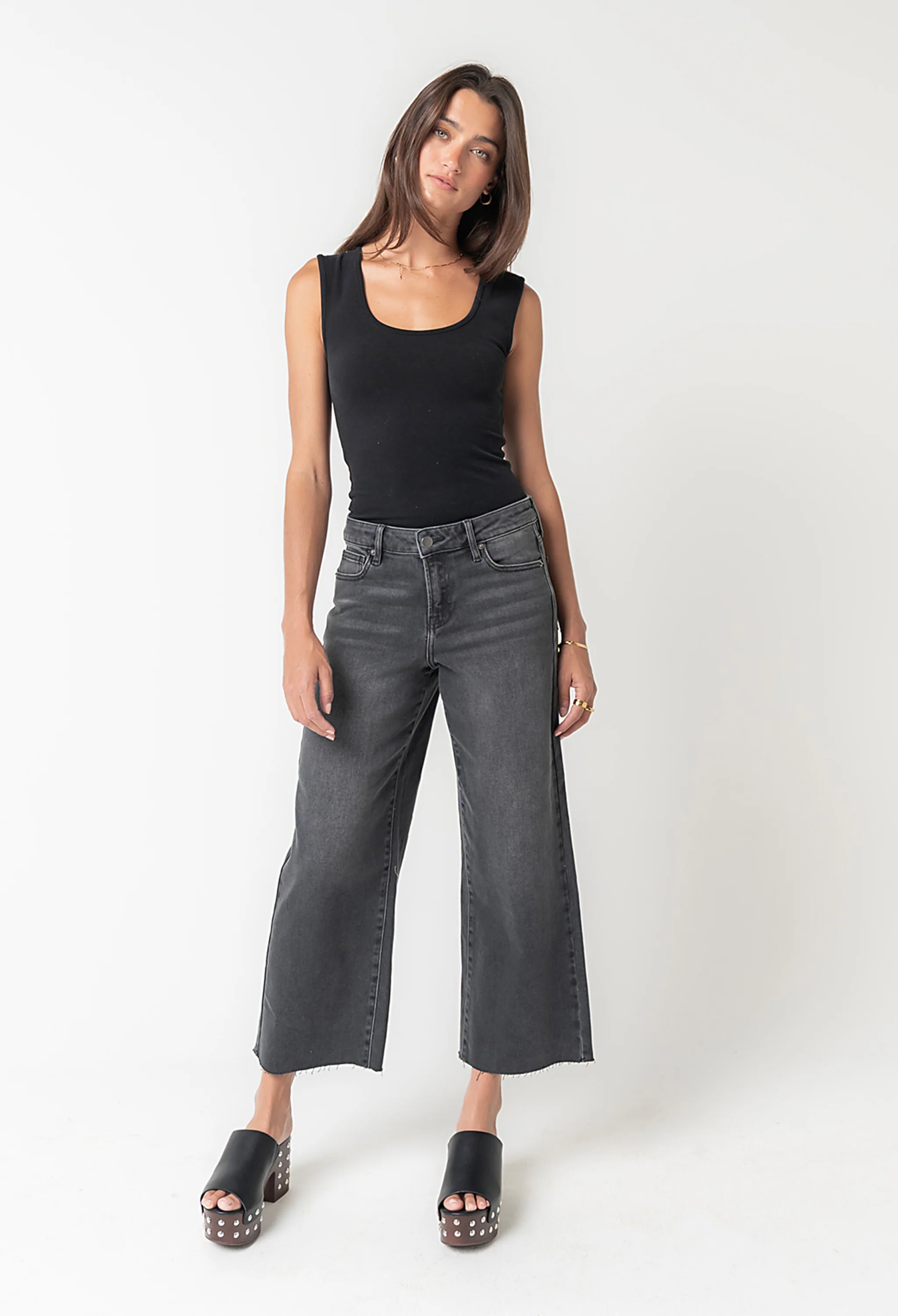 Anna Tank Top in Black