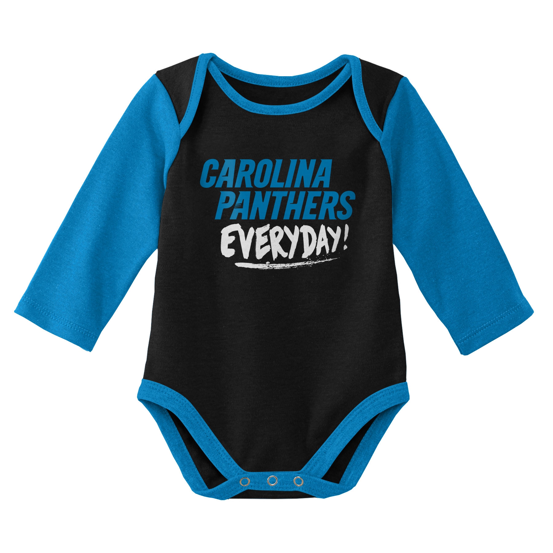 Carolina Panthers Born to Play NFL Baby Bodysuit Set (2-Piece)