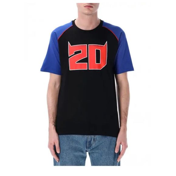 T-Shirt manches courtes Kenny FABIO QUARTARARO FQ20 - NoirRef : KE2225