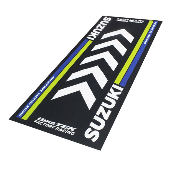 Environmental mat BIKETEK MOTO SERIES 4 SUZUKI 190x80cm UniversalRef: Bkt0028 / Grgmat68