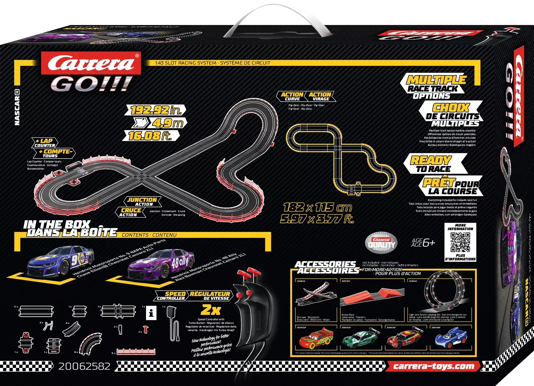 NASCAR Talladega Competition Set, Carrera GO #20062582