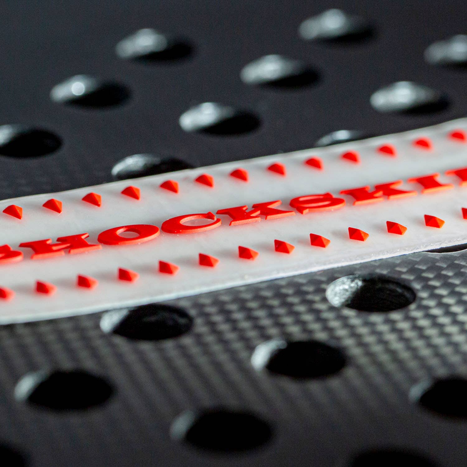 PROTECTOR SHOCKOUT SHOCKSKIN TRANSPARENT/RED