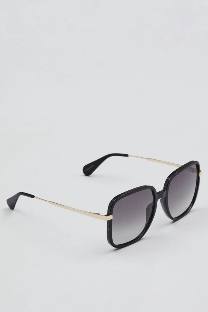 Oversized sunglasses - BLACK GOLD
