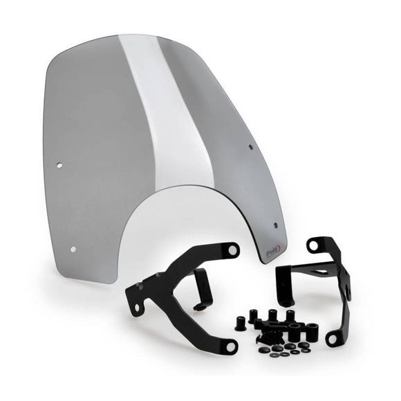 Puig SPORT Windscreen (+ 11.5 cm) - GrayHONDA 500 CL 500 - 2023 - 2025Ref: PUI0641