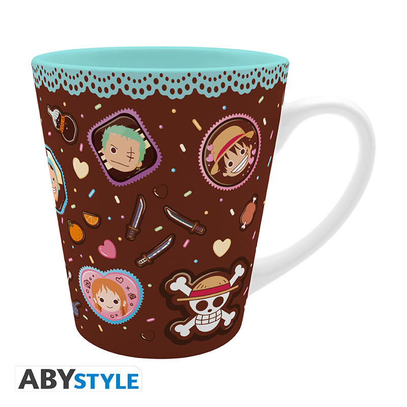 ONE PIECE Tea Mug Chibi Whole Cake Island
