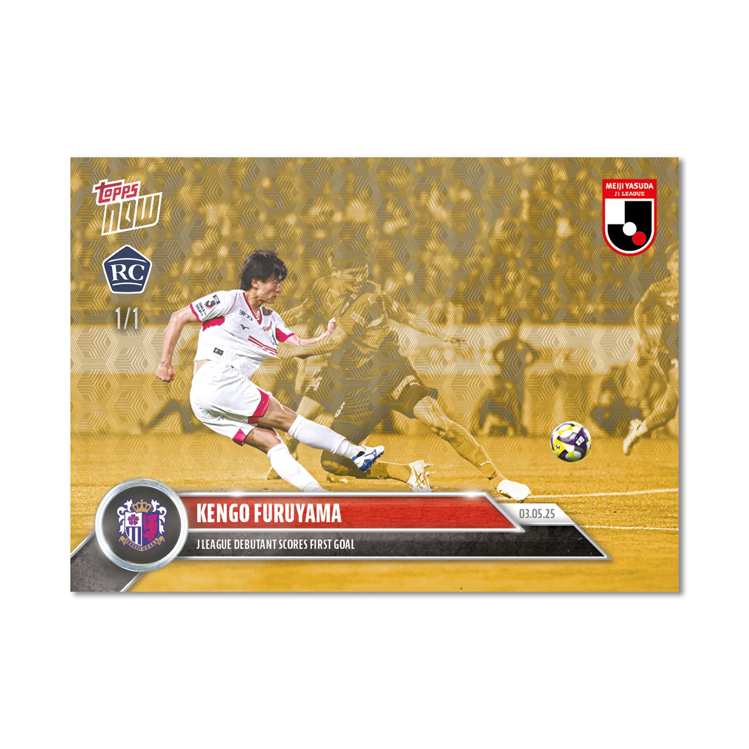 Kengo Furuyama - 2025 J.League® Topps NOW® - Card 18