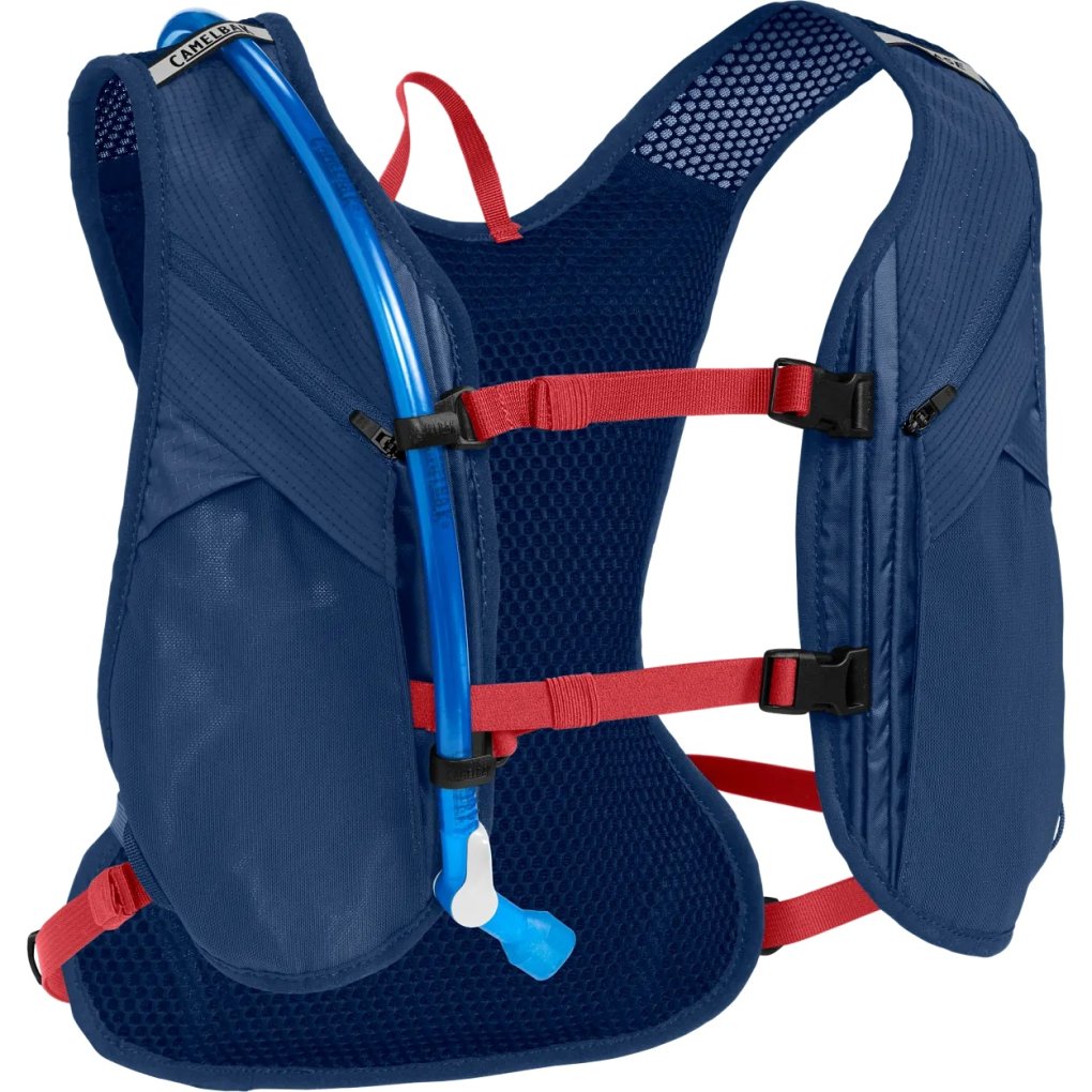 CamelBak Chase Race 4L Hydration Vest + 1.5L Crux Reservoir - deep sea