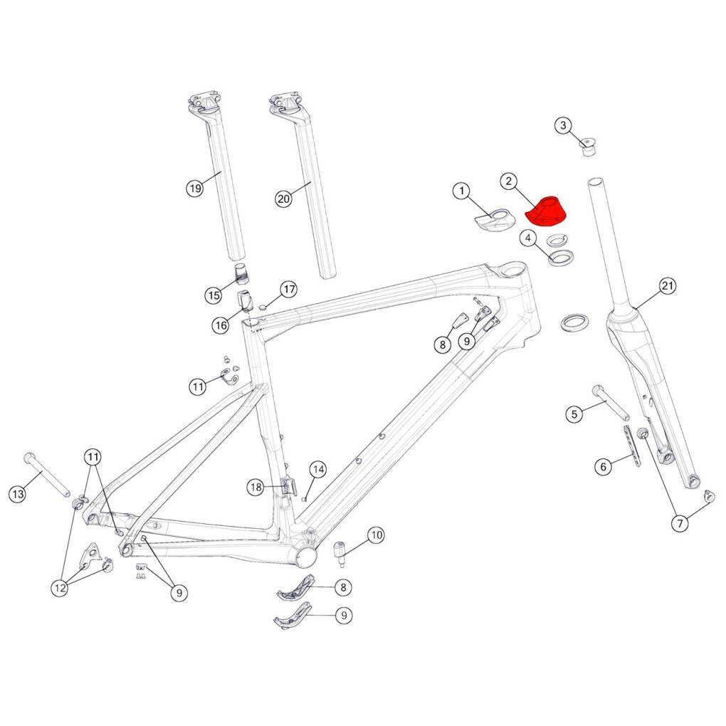 BMC Topcone High for Roadmachine 02 (as from 2017) - 300717