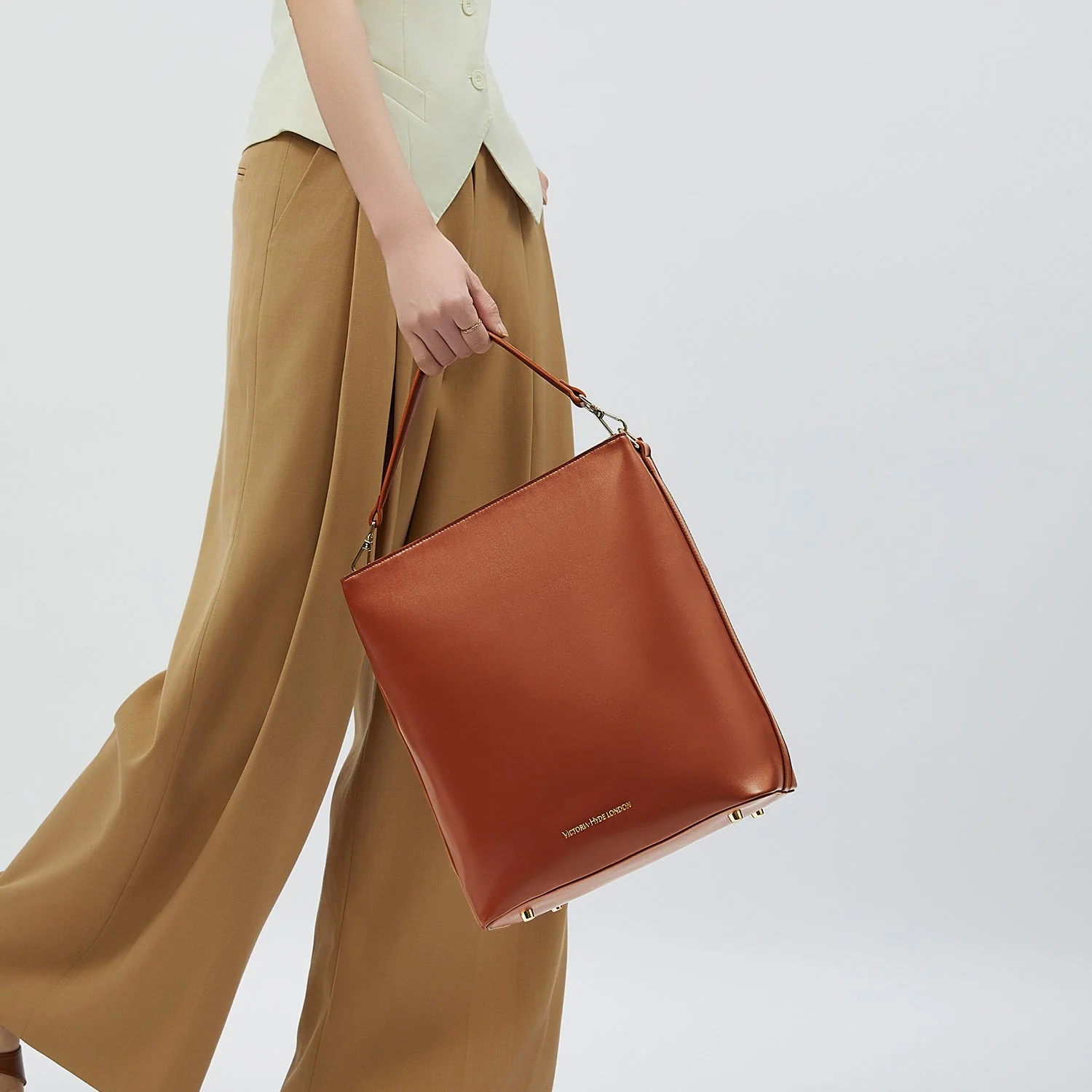 Business & Laptop Handbag Kloey Red Brown