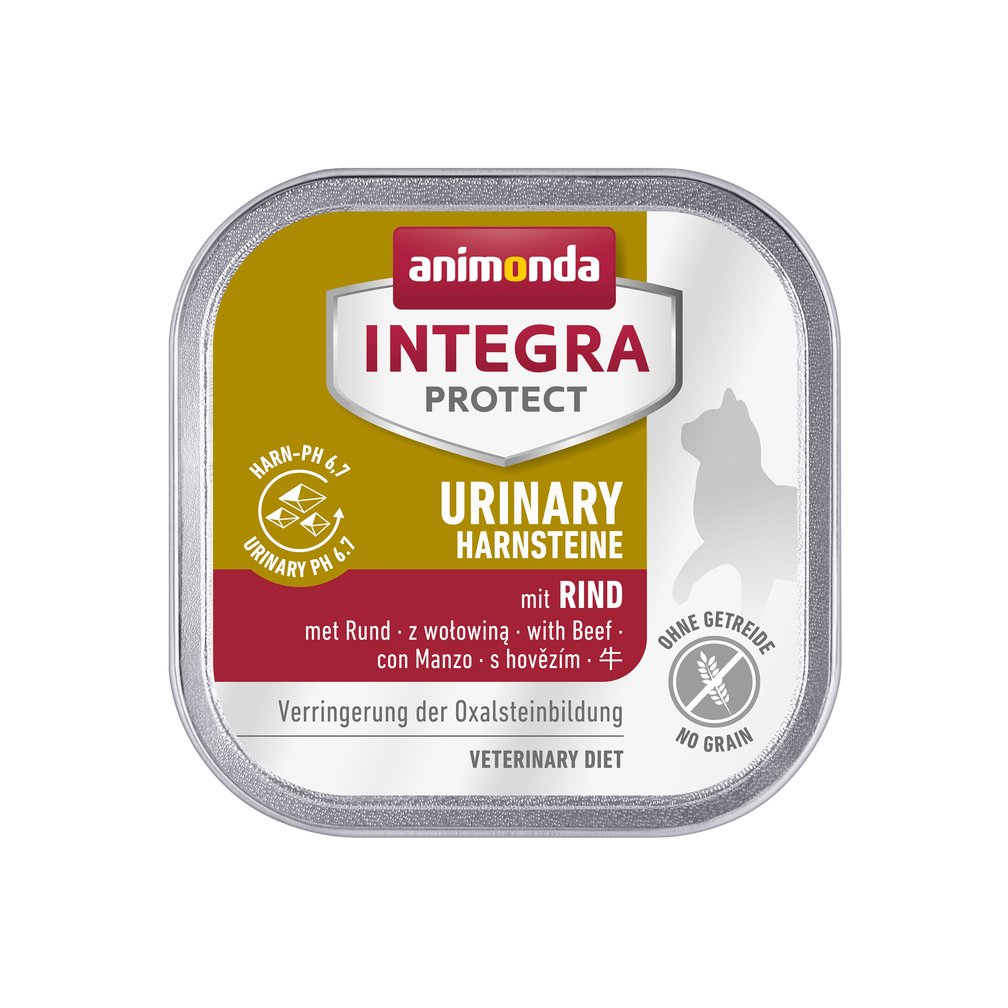 Animonda Integra Cat Urinary Oxalate - Duck - 16 x 100 g