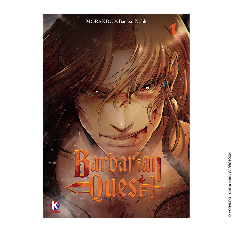 K-DREAM Livre Barbarian Quest Tome 1