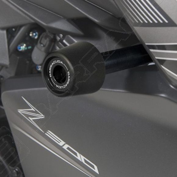 Barracuda Frame Sliders Kit Wheels - BlackRef: BAR0362 / KN3101