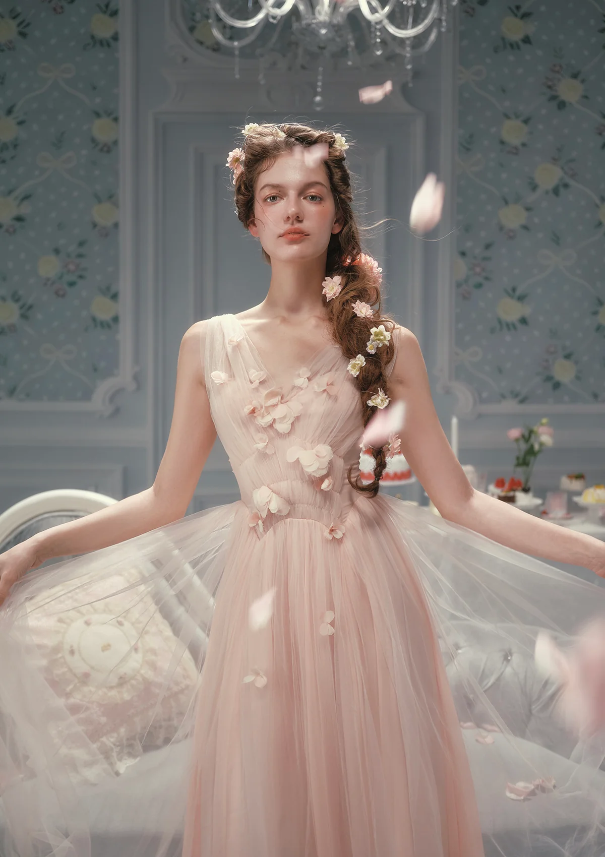 Louis XIV's Rose Dress