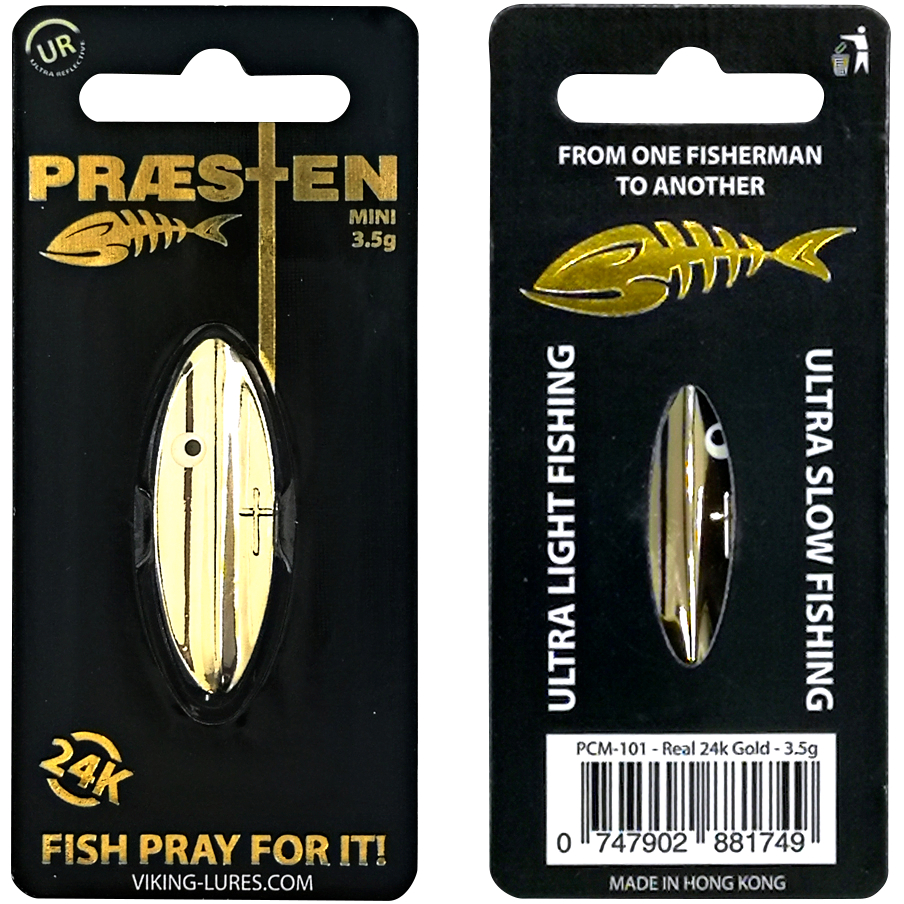 Westin Inline Bait Præsten Mini (24k Gold)
