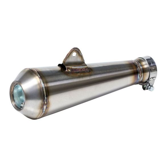 Highway Hawk Megaton Silencer 51mm Diameter Universal - GreyRef: hig0020 / c65-267