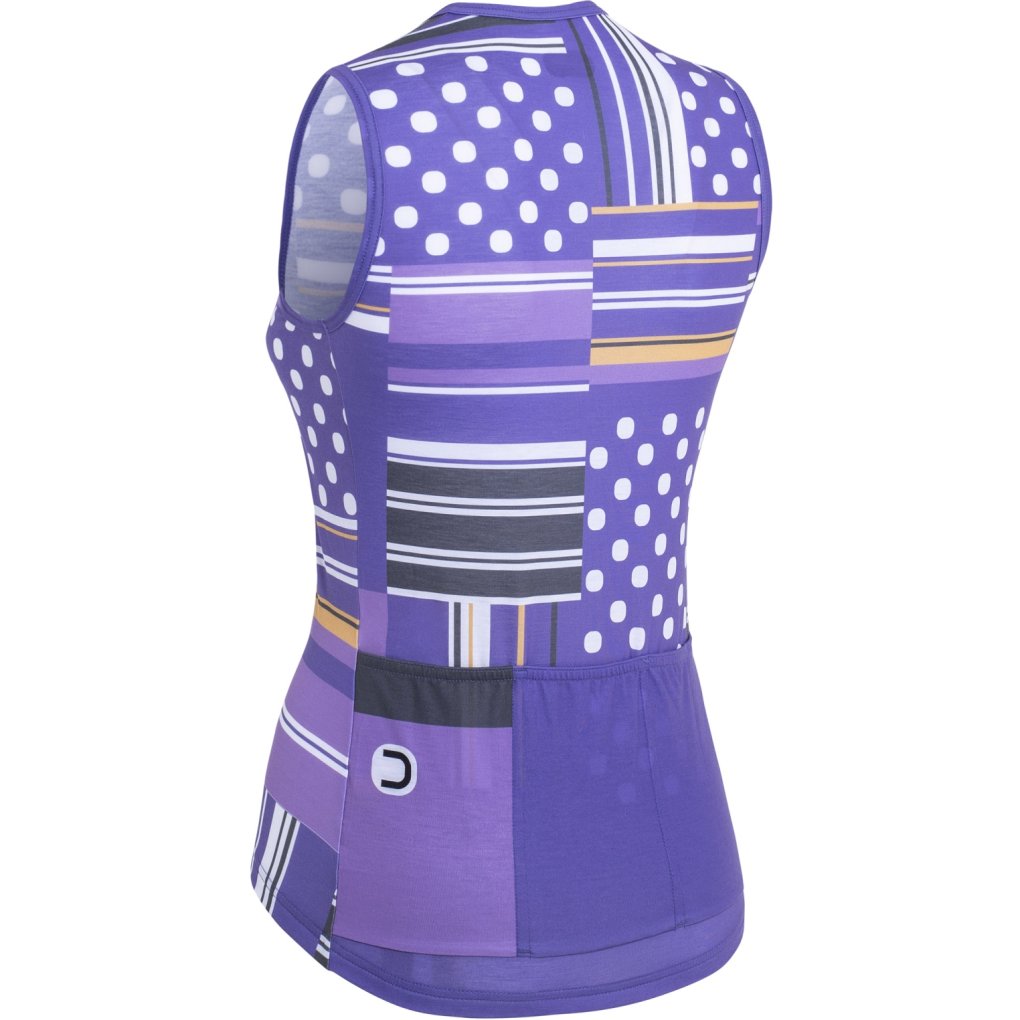 Dotout Square Sleeveless Jersey Women - violet