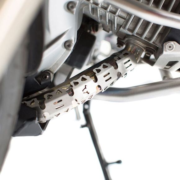 SW-MOTECH exhaust protection FOR MANIFOLDS WITH DIAMETER 32 TO 50 MM Universal - GrayRef: KRS.00.169.10000/S