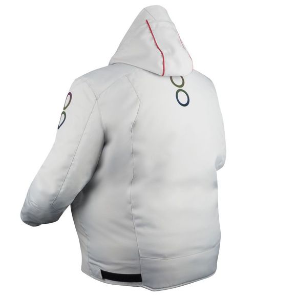 Blouson Moto Bering WARWICK KING SIZE - Gris / RougeRef : BR1660